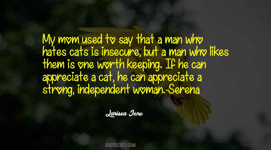 A Woman Is Strong Quotes #1455065
