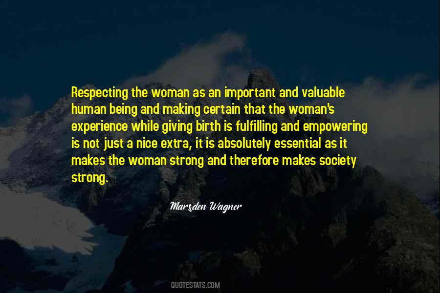 A Woman Is Strong Quotes #1482007