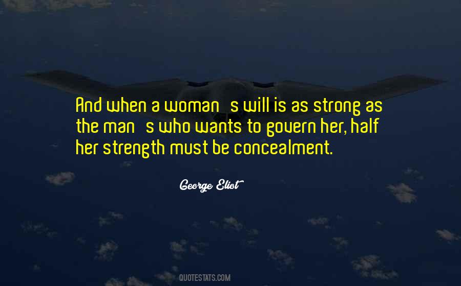 A Woman Is Strong Quotes #1714455