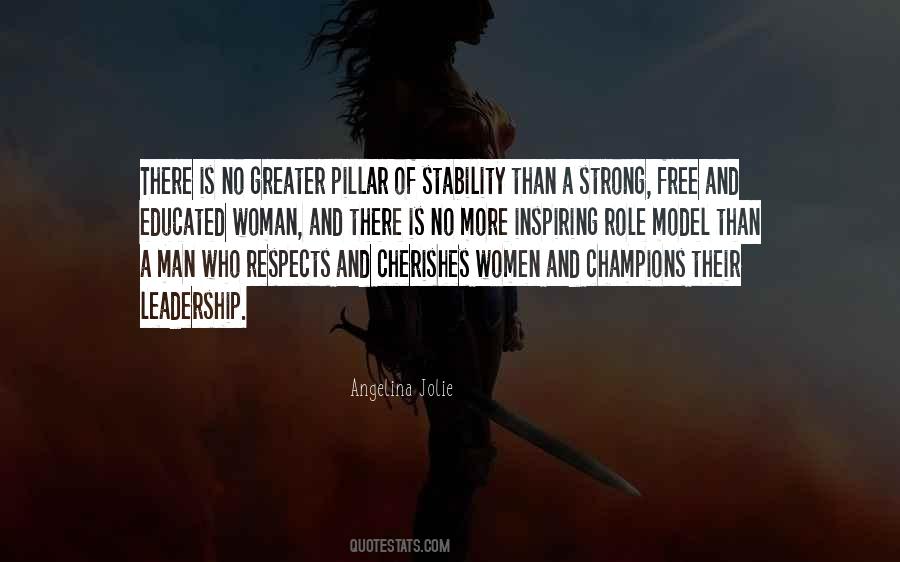 A Woman Is Strong Quotes #1829994