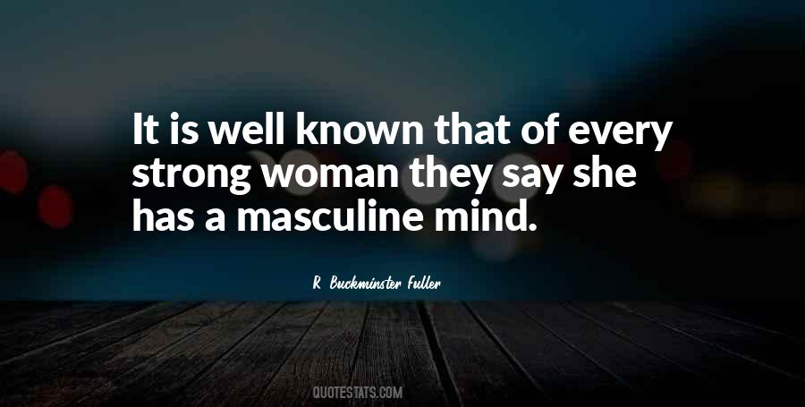 A Woman Is Strong Quotes #426308