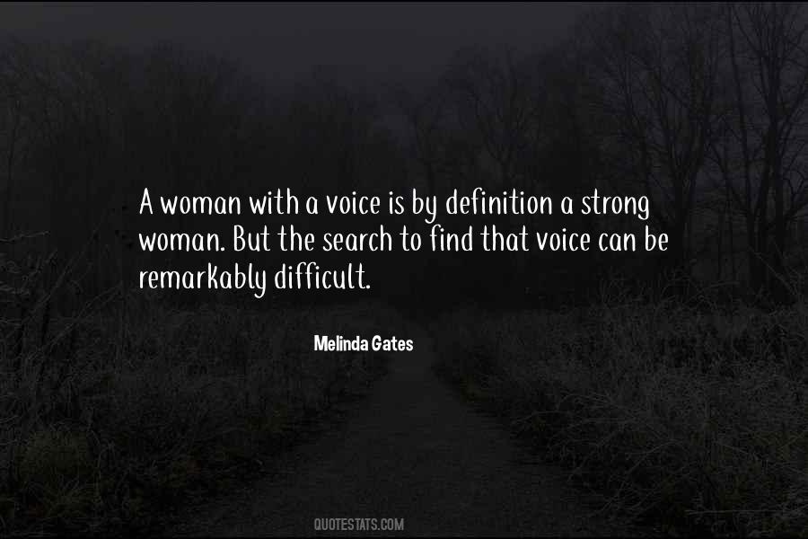 A Woman Is Strong Quotes #947544