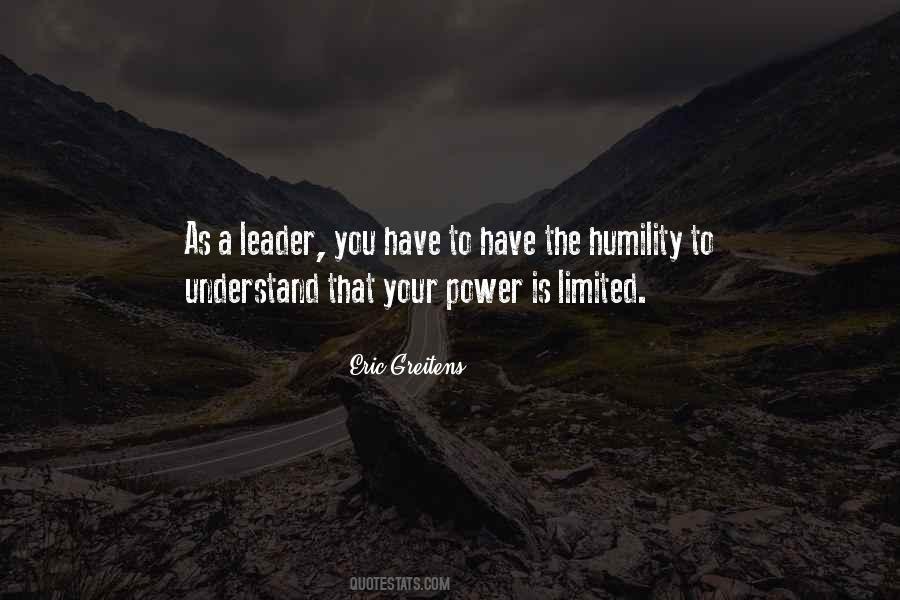 As A Leader Quotes #1854212