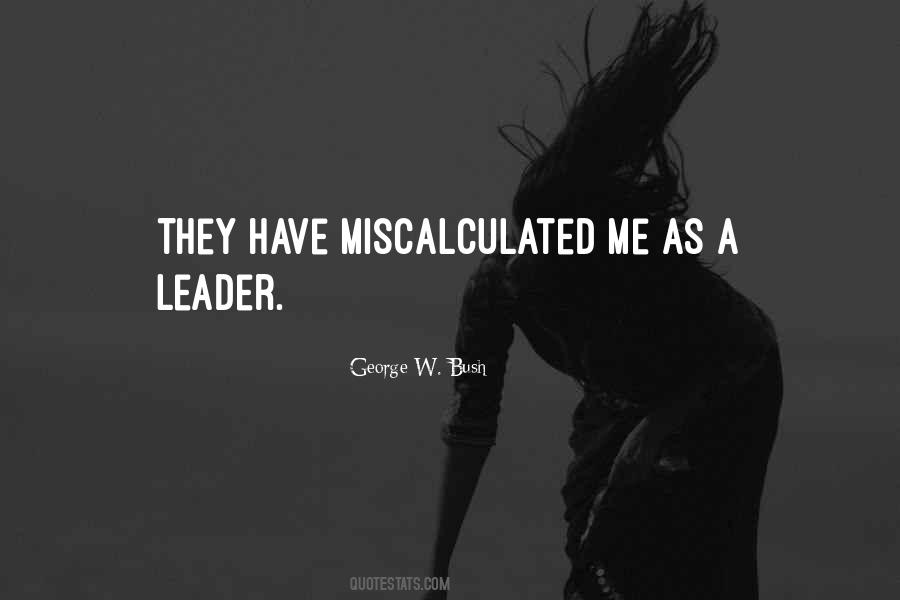 As A Leader Quotes #324754