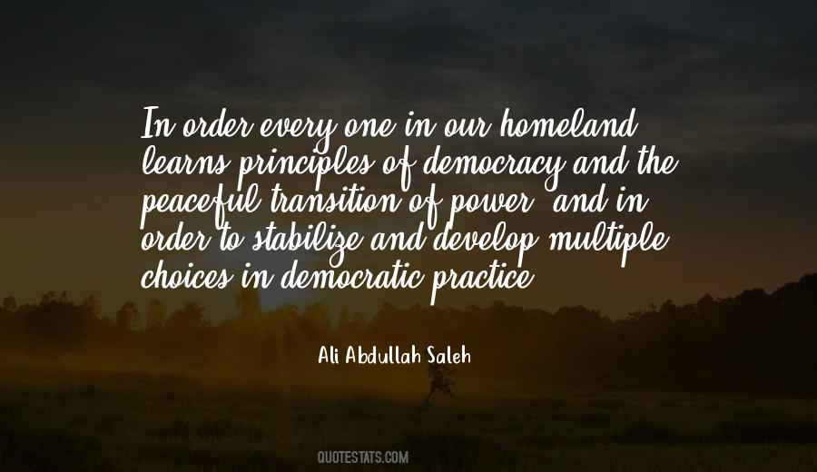 Power Of Democracy Quotes #1056891