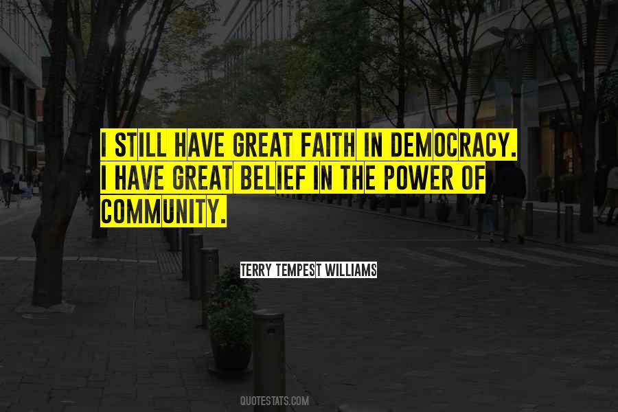 Power Of Democracy Quotes #1226668