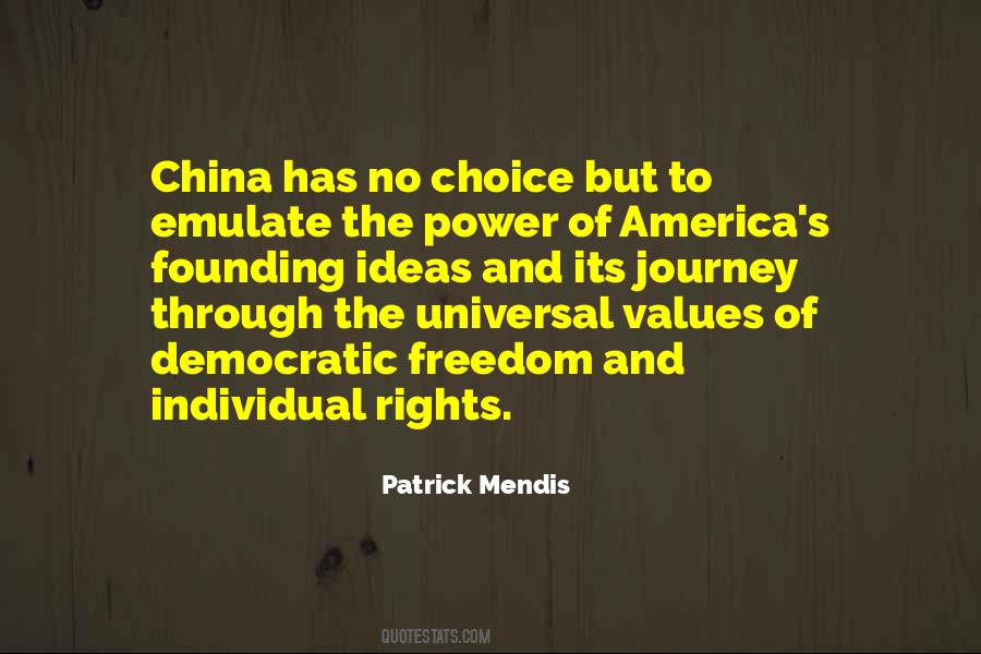 Power Of Democracy Quotes #1228656