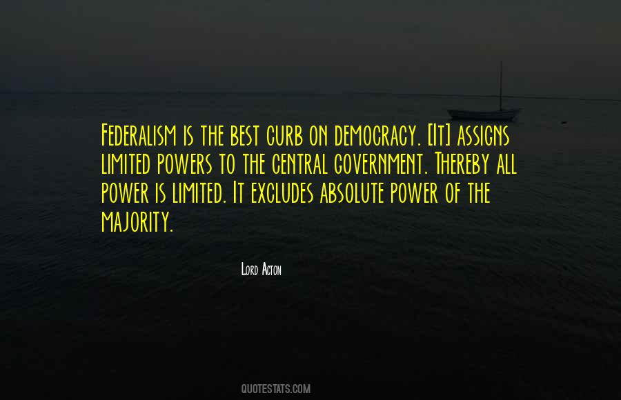 Power Of Democracy Quotes #1369786