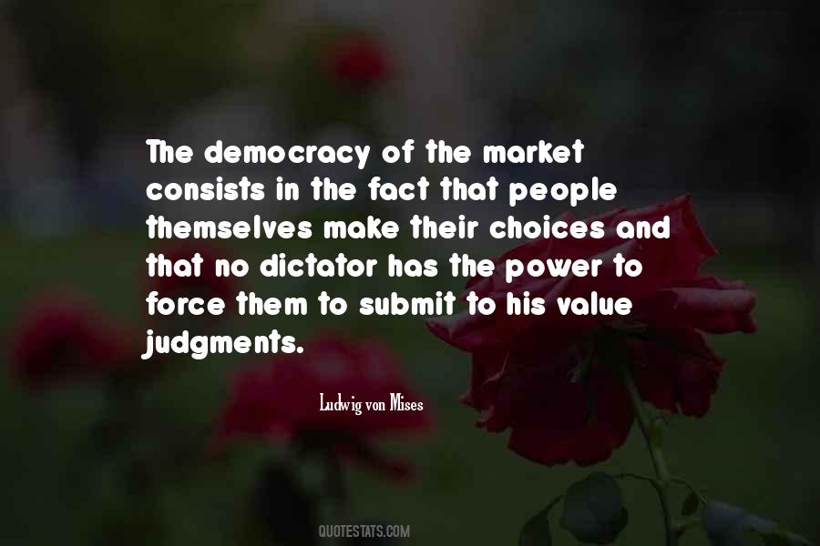 Power Of Democracy Quotes #725361