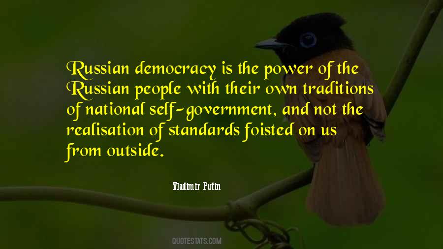 Power Of Democracy Quotes #846160
