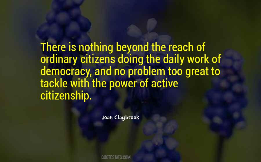 Power Of Democracy Quotes #986558