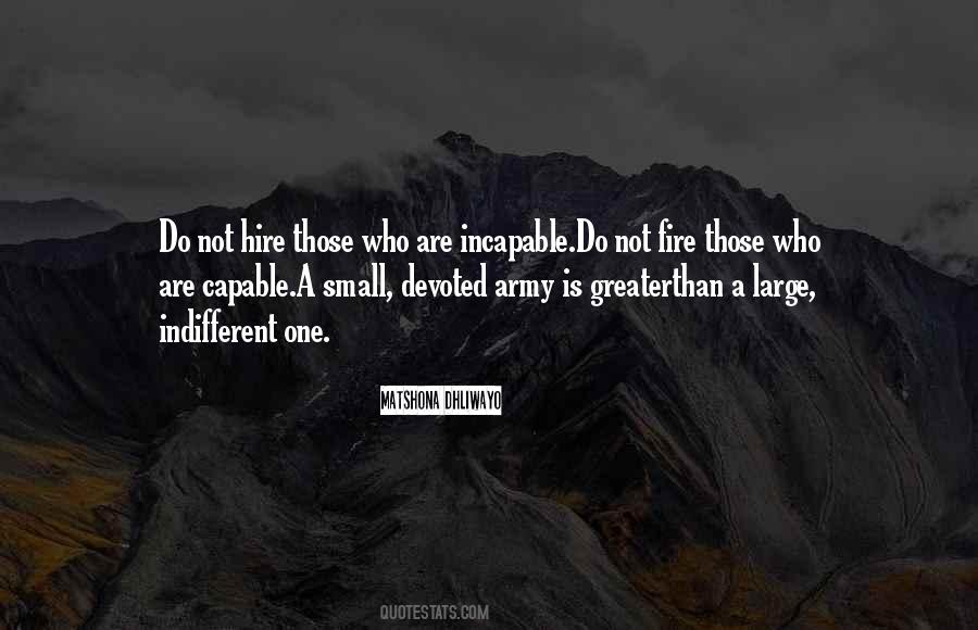 Small Army Quotes #110255