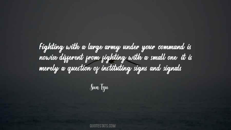 Small Army Quotes #393113