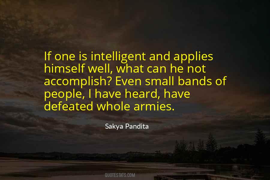 Small Army Quotes #689372