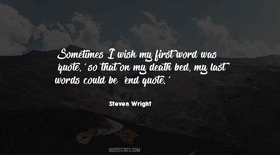 Word End Quotes #1062882