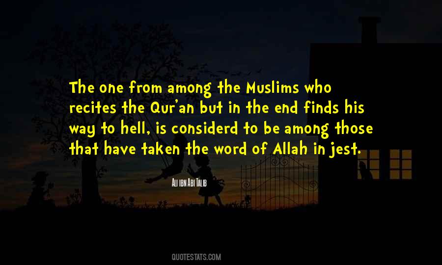 Word End Quotes #325645
