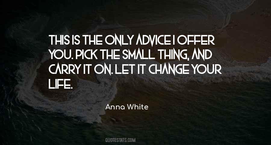White Small Quotes #797186