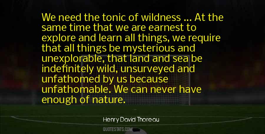 Quotes About Nature And The Sea #555410
