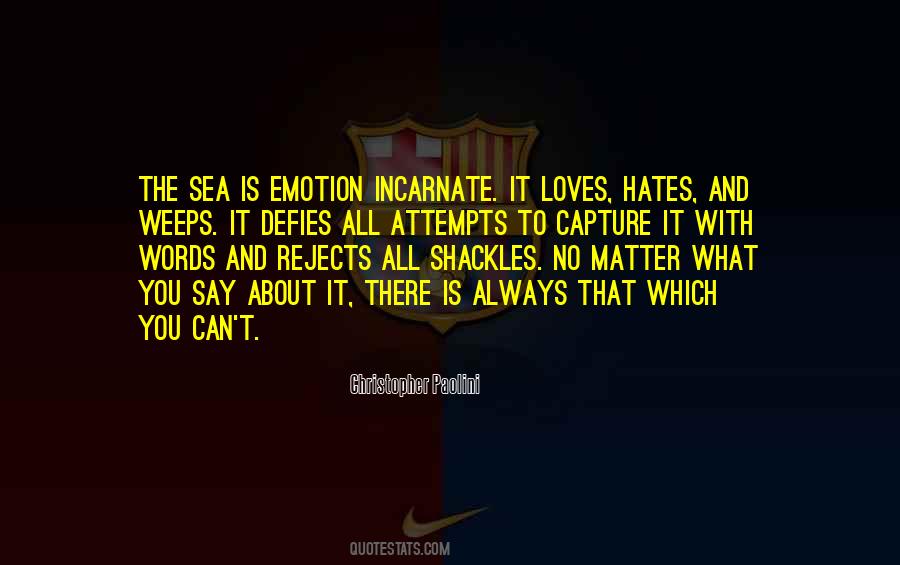 Quotes About Nature And The Sea #977052