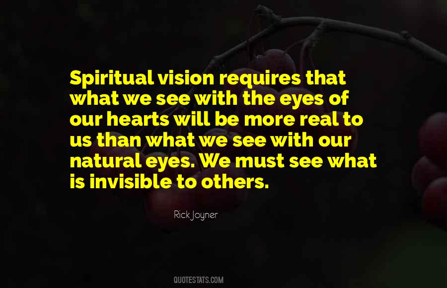 Vision Spiritual Quotes #632666