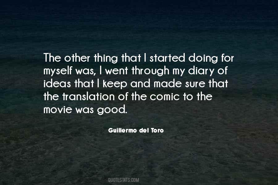 Del Toro Quotes #226995