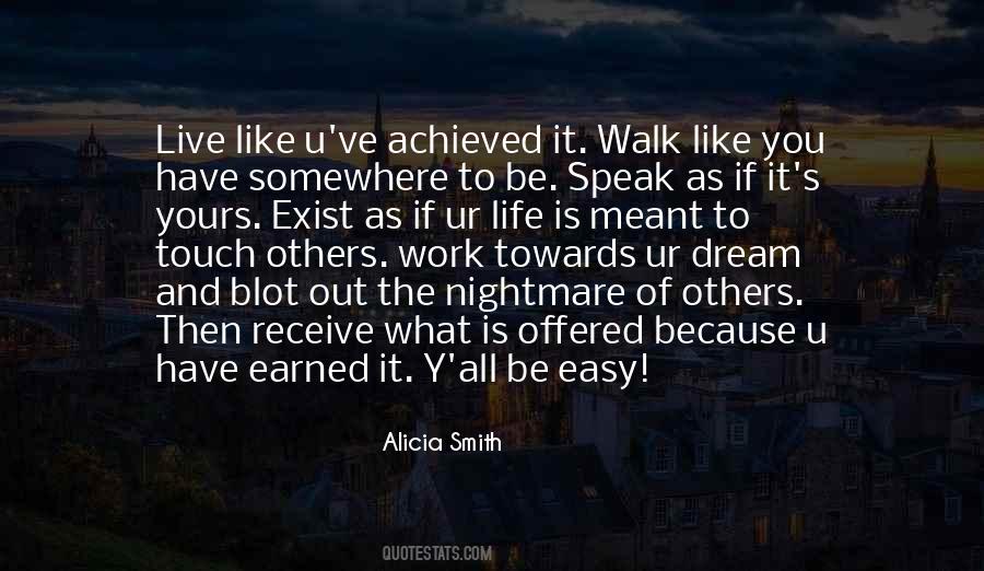 If You Walk Out Quotes #728750