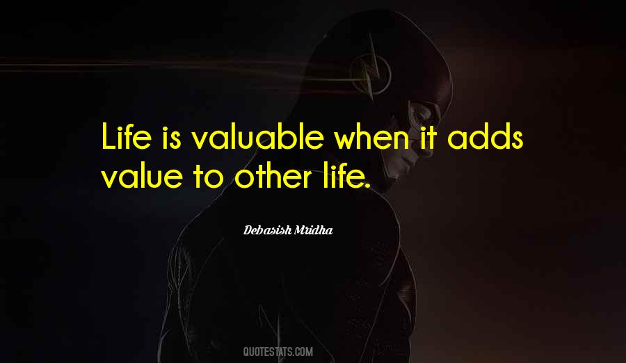 Value Valuable Quotes #547495