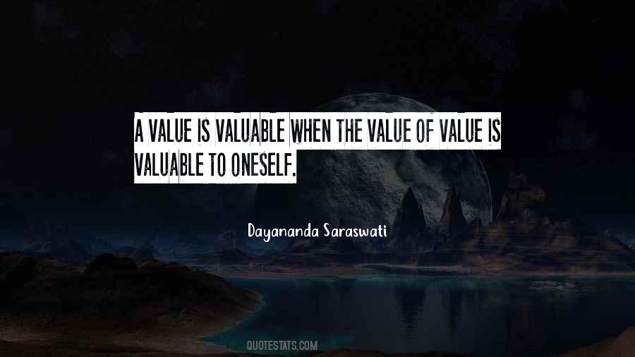 Value Valuable Quotes #77218