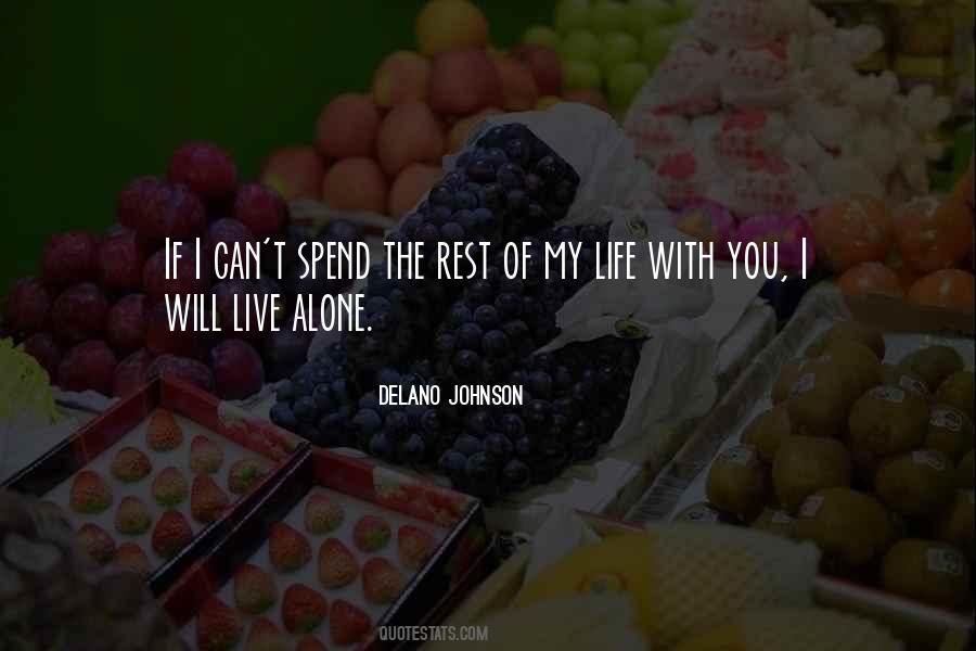 Delano Johnson Love Quotes #1272192