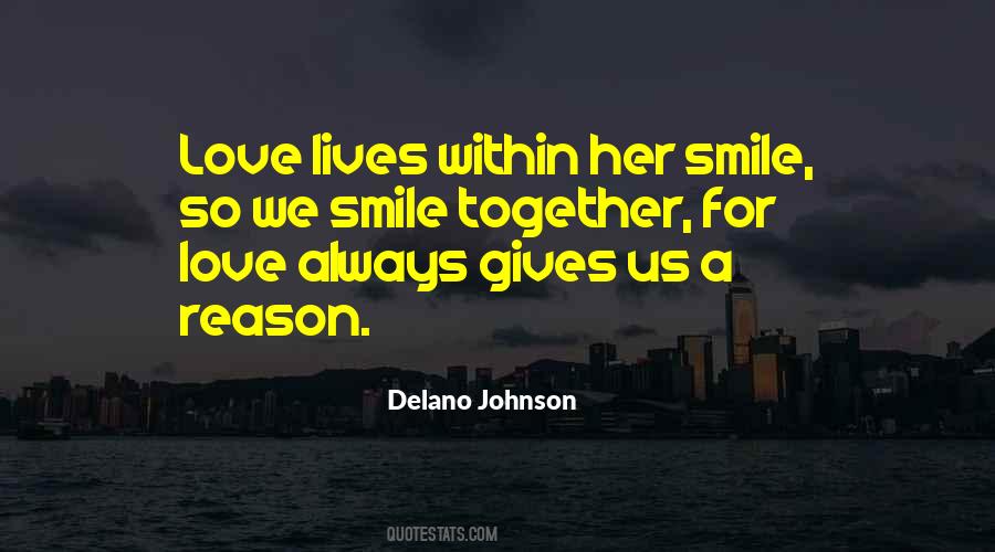Delano Johnson Love Quotes #1605303