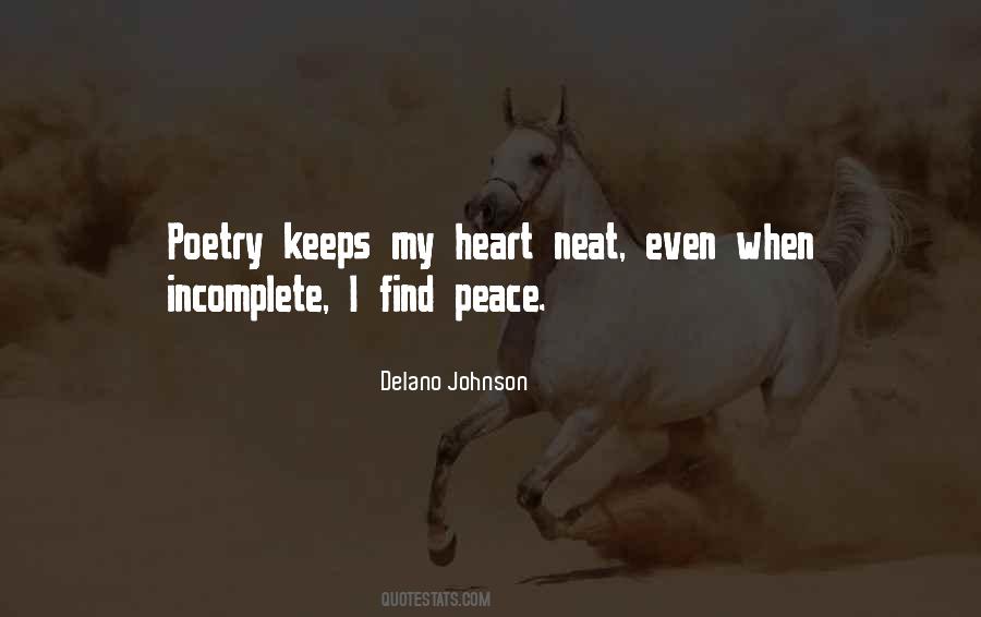 Delano Johnson Love Quotes #1833888