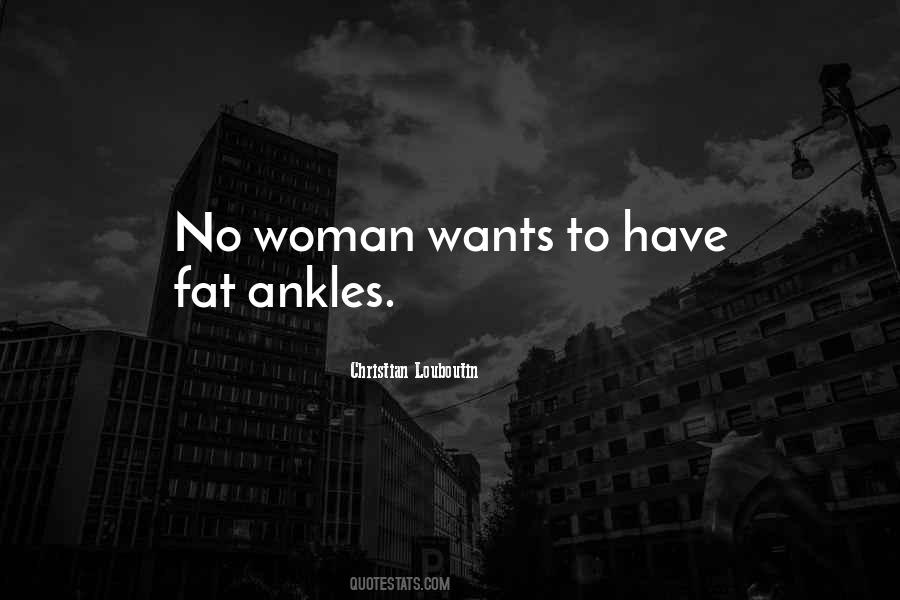 Fat Woman Quotes #1300537