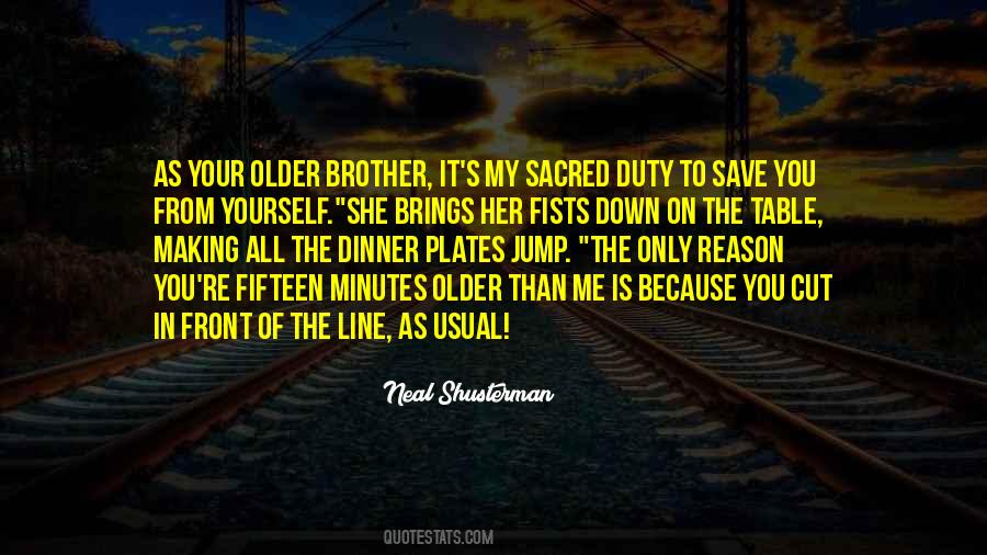 Having An Older Brother Quotes #140511