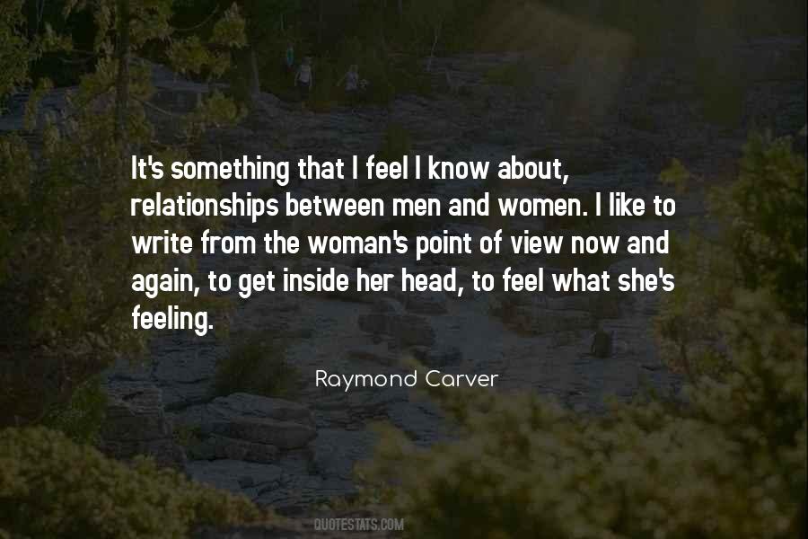 How Do You Write A Woman Quotes #423038