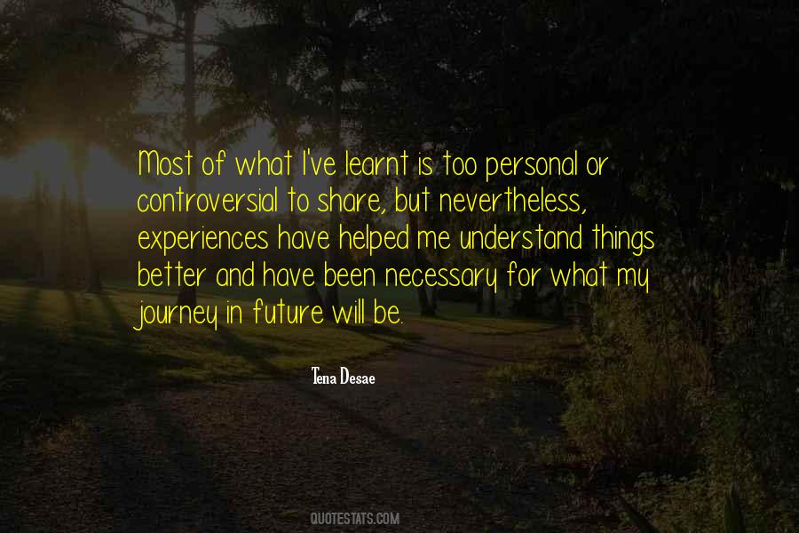 Future Journey Quotes #1559887