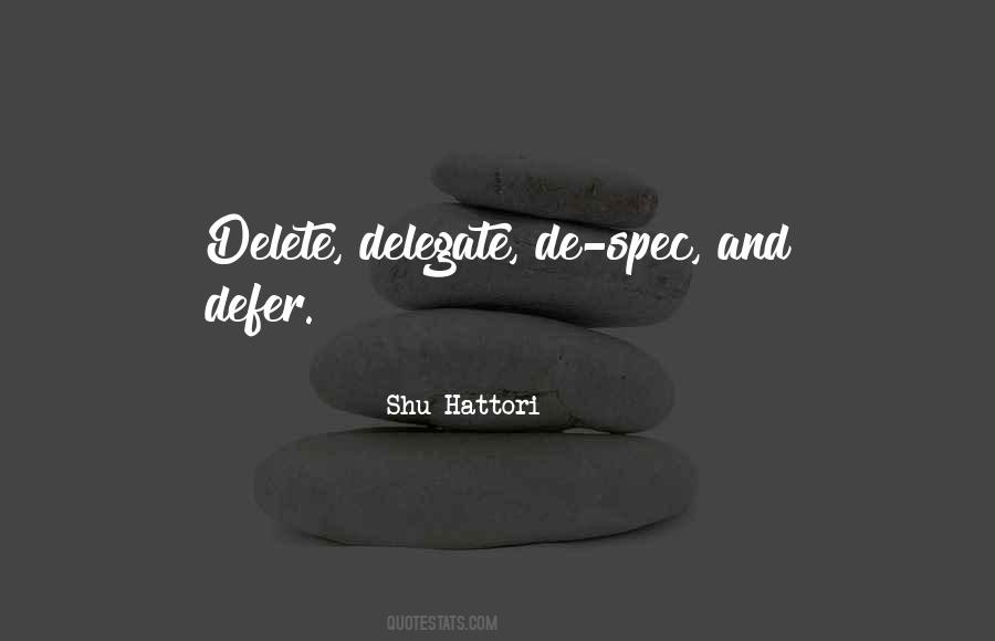 Delegate Quotes #1299562