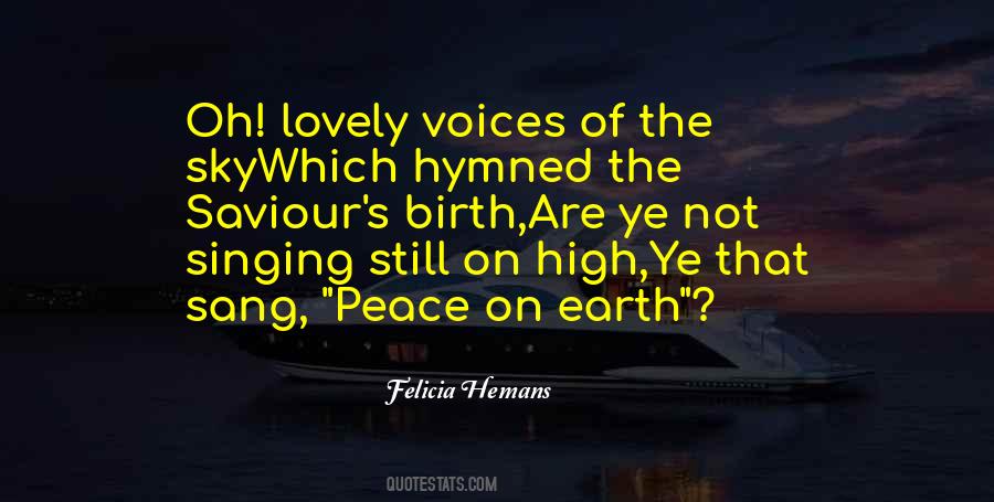 Christmas Peace On Earth Quotes #1158112