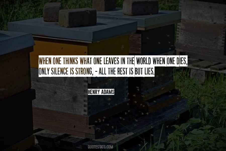 The Rest Is Silence Quotes #1046231