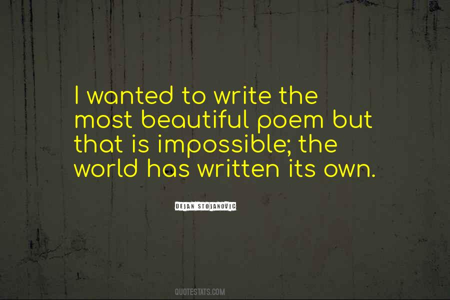 Poetry Beautiful Quotes #1695391