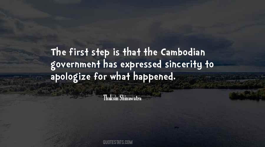 Apologize First Quotes #453247