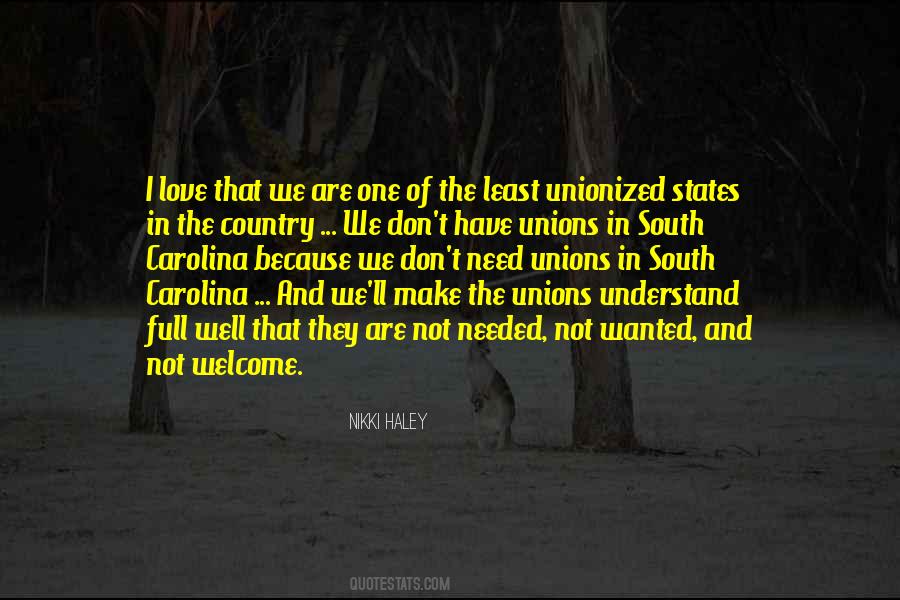 In The Country We Love Quotes #1412764