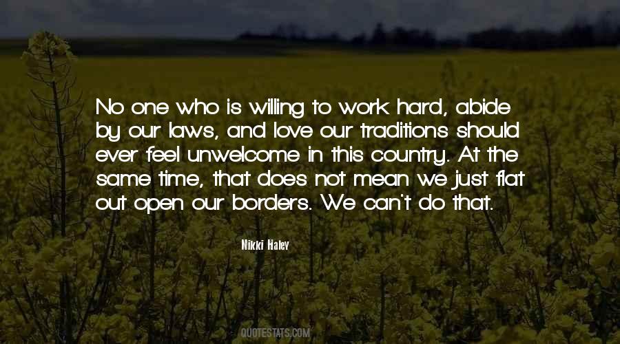 In The Country We Love Quotes #1435797