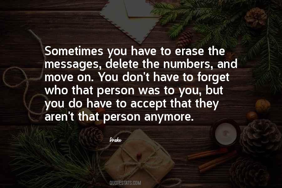 Delete Messages Quotes #589742