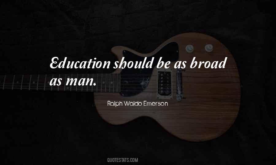 From Education Ralph Waldo Emerson Quotes #1037007