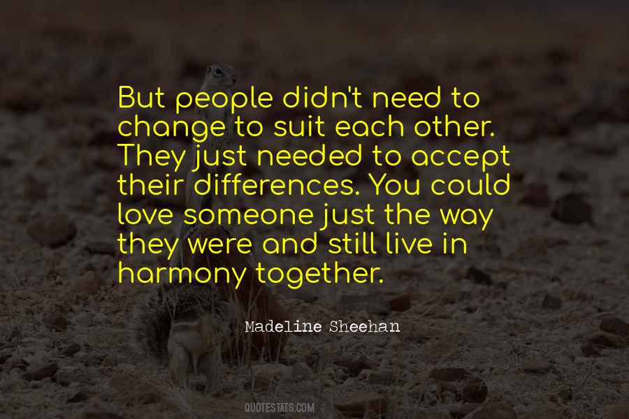 Differences Love Quotes #1422353