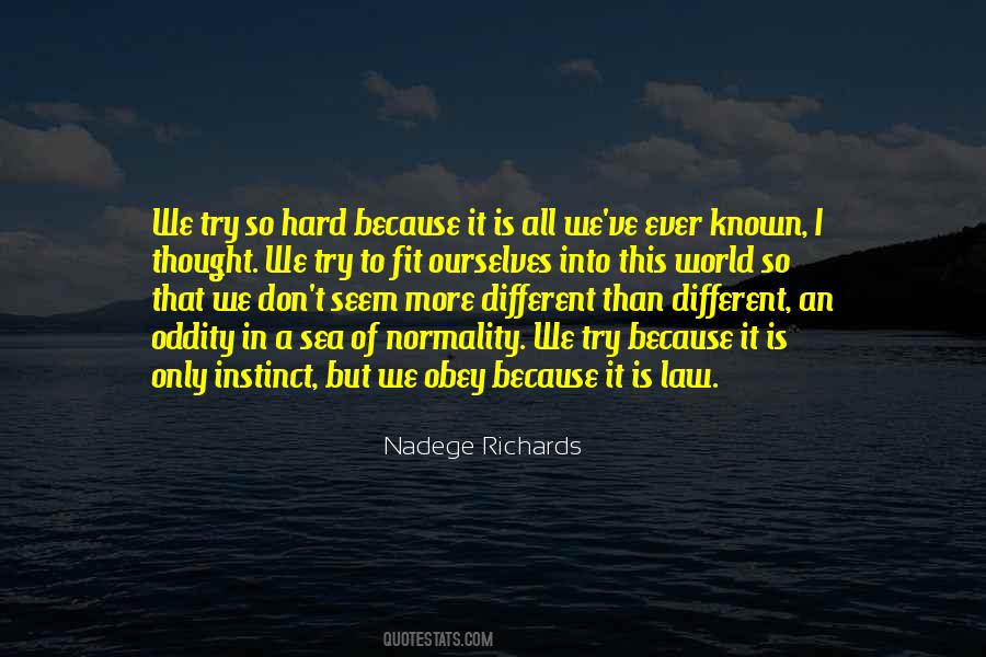 Differences Love Quotes #1519037