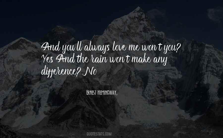 Differences Love Quotes #1763676