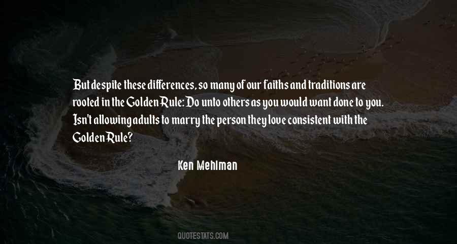 Differences Love Quotes #1809000