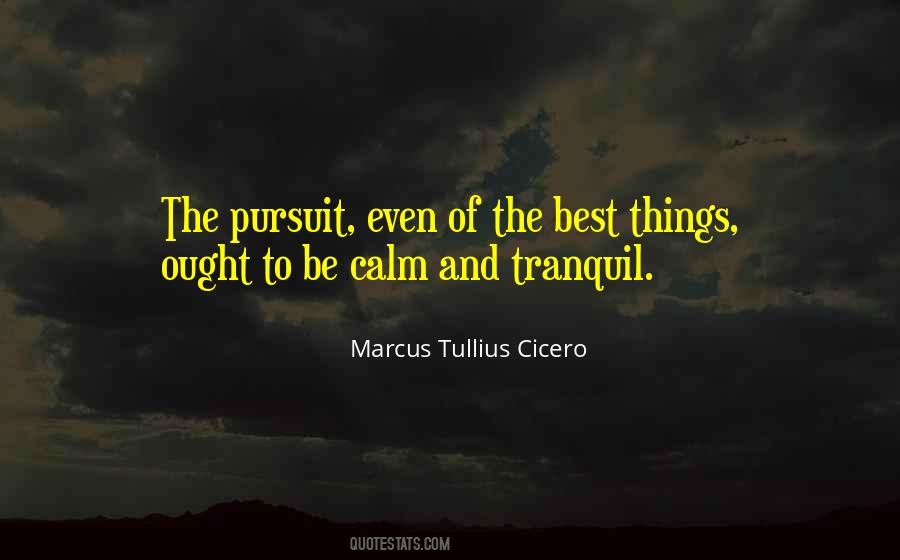 Pursuit Of Peace Quotes #1582269