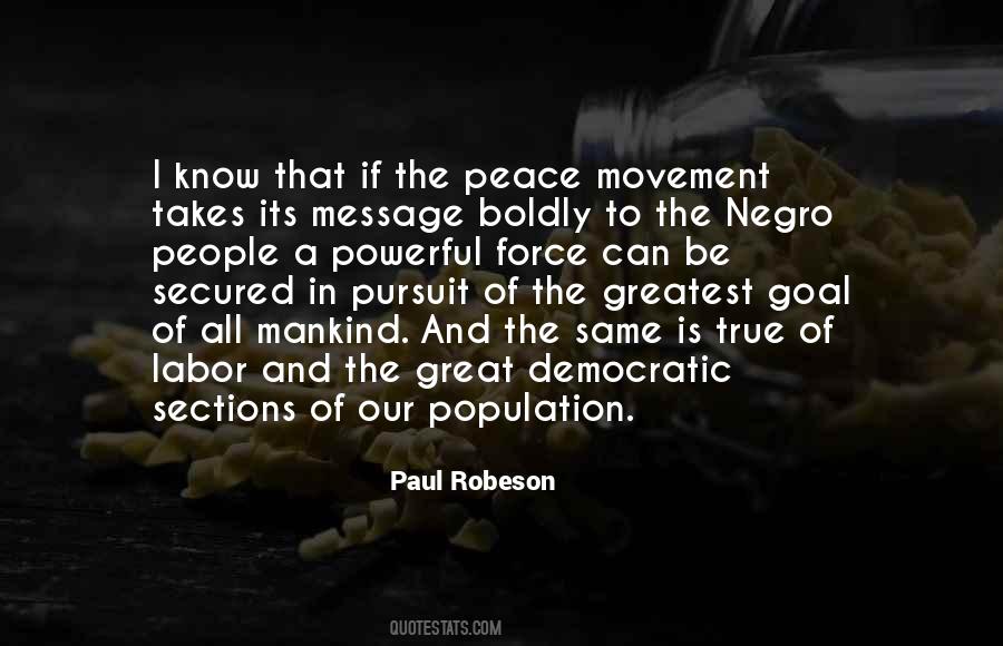 Pursuit Of Peace Quotes #870780